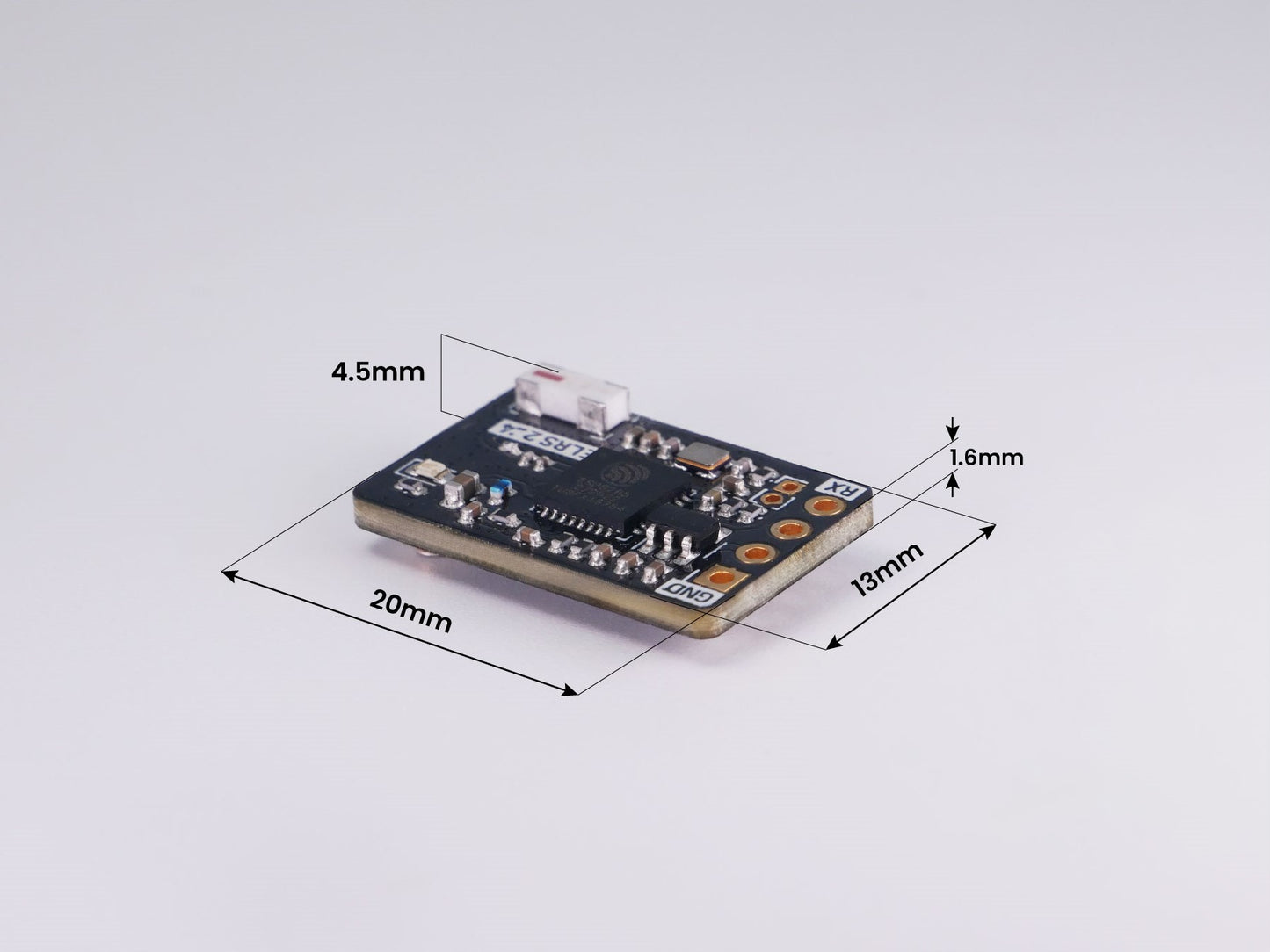 Zerodrag Nexus 1 Express LRS 2.4GHz Receiver – 12-Month Warranty – Made in India