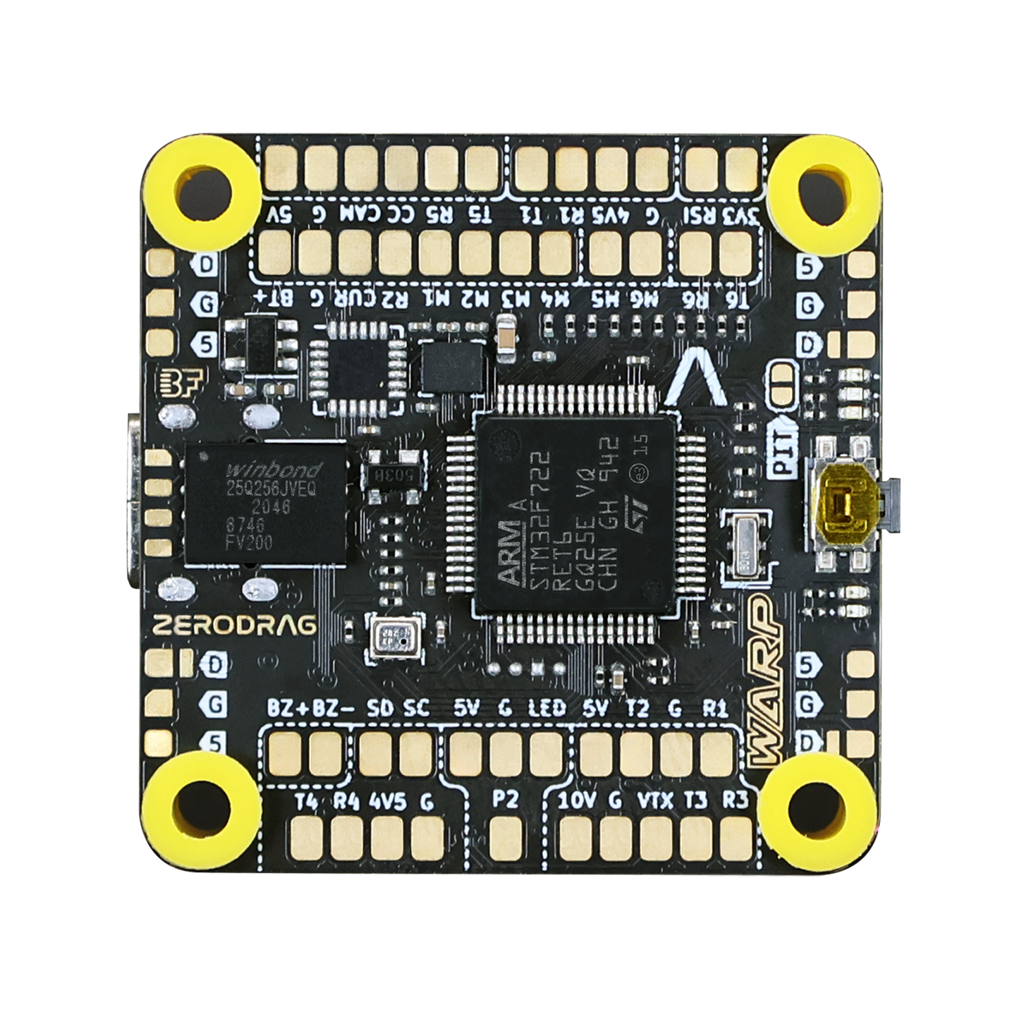 Zerodrag Warp F7 Flight Controller – Fully Solder-Less Design with 12-Month Warranty – Made in India