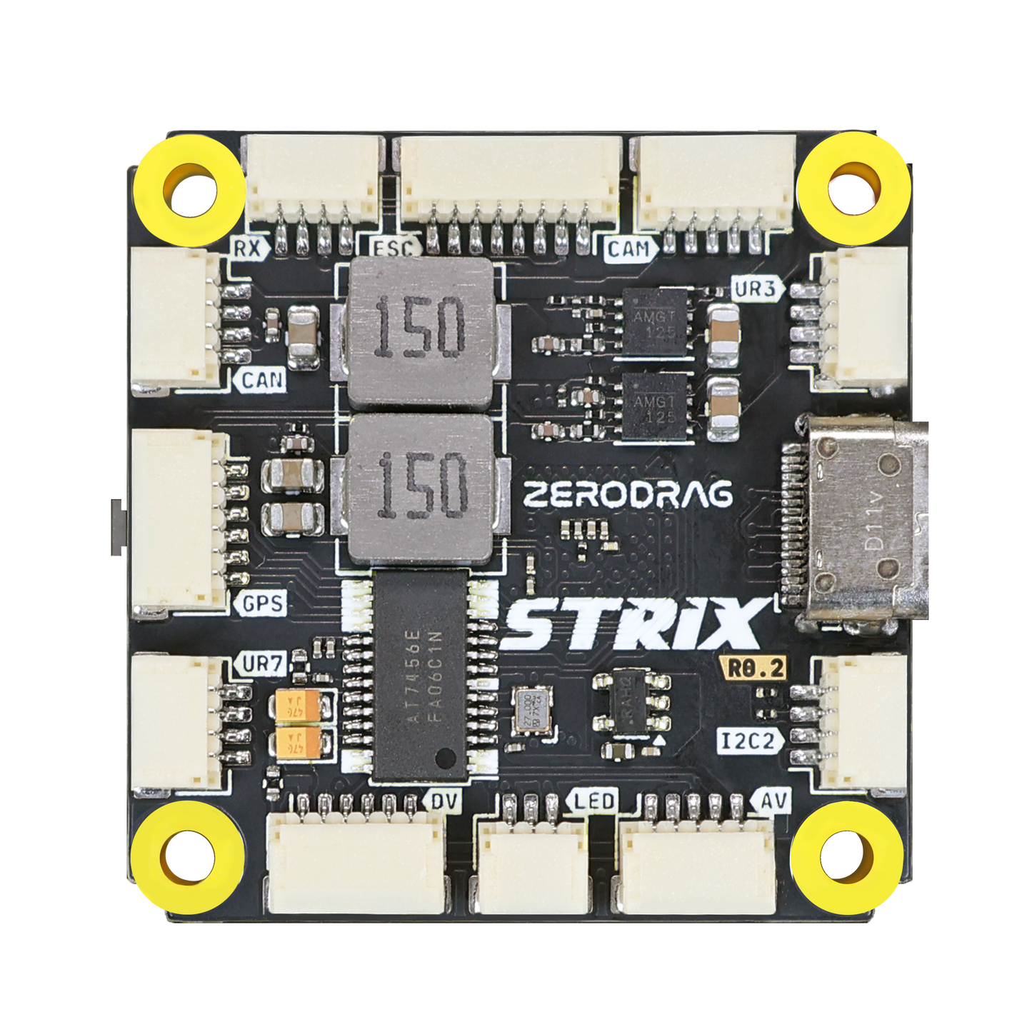 Zerodrag Strix H7 Flight Controller – Fully Solder-Less Design with 12-Month Warranty – Made in India