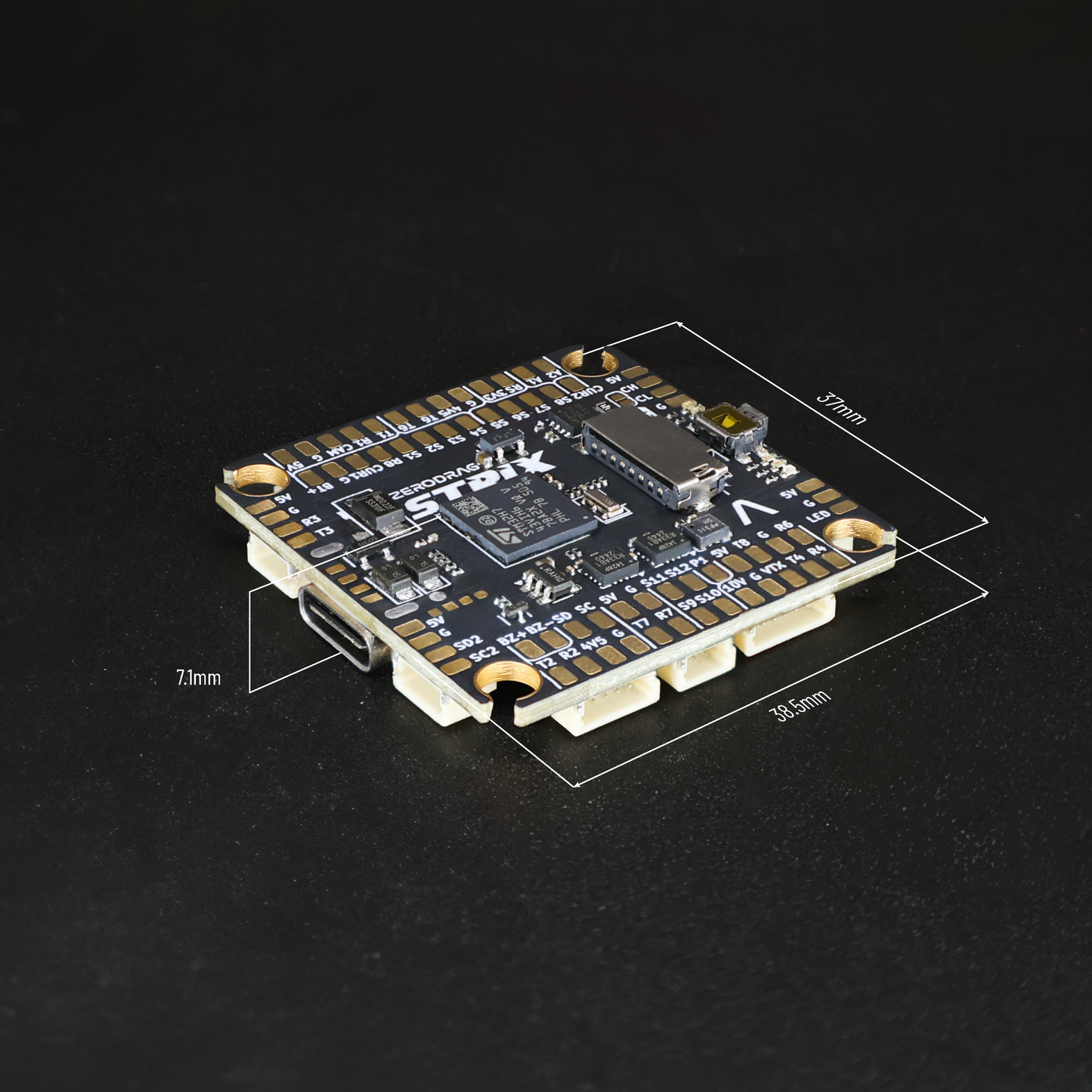 Zerodrag Strix H7 Flight Controller – Fully Solder-Less Design with 12-Month Warranty – Made in India