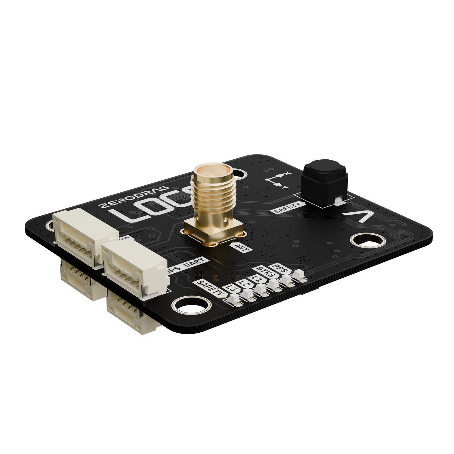 Zerodrag LOC8 DroneCAN RTK GNSS System