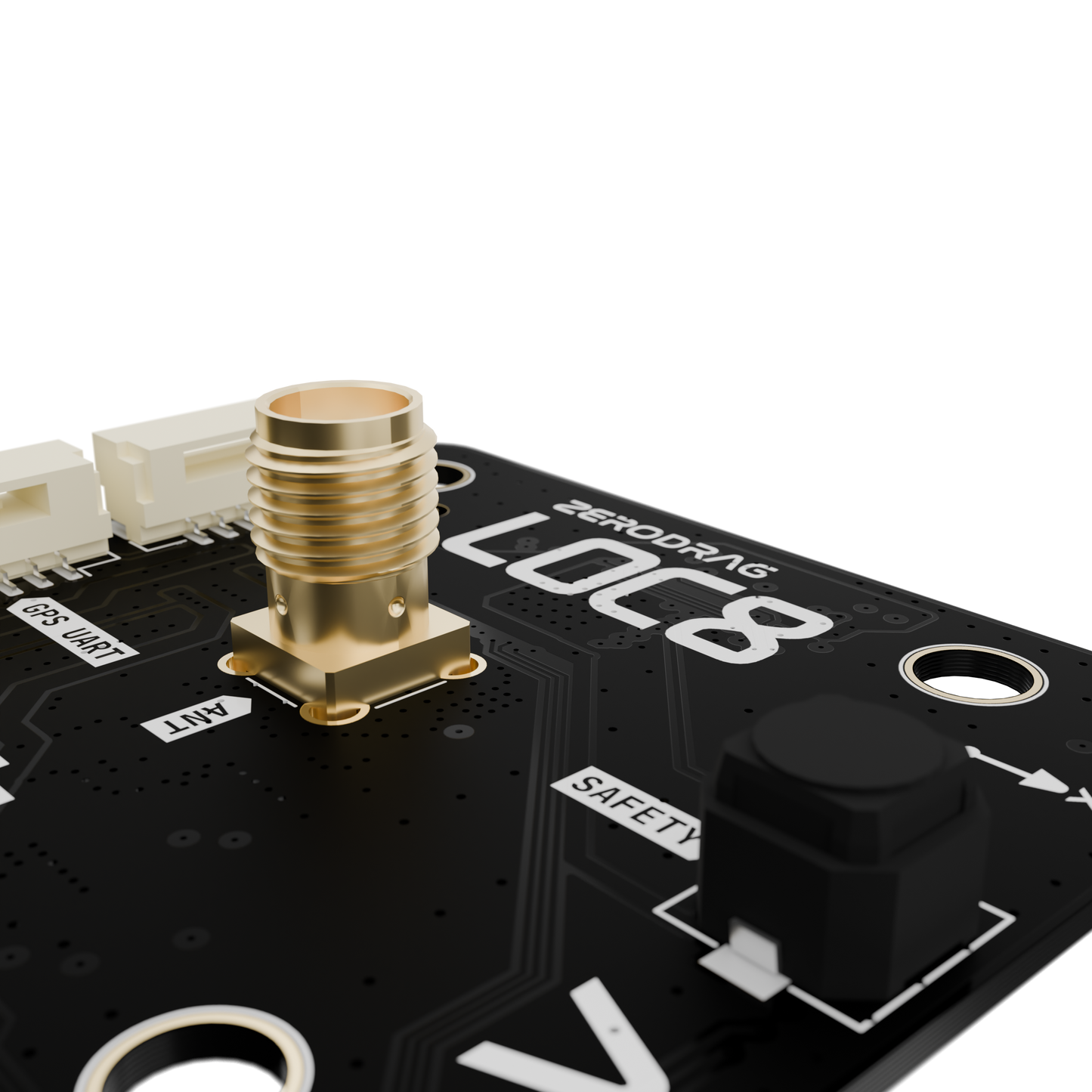 Zerodrag LOC8 DroneCAN RTK GNSS System