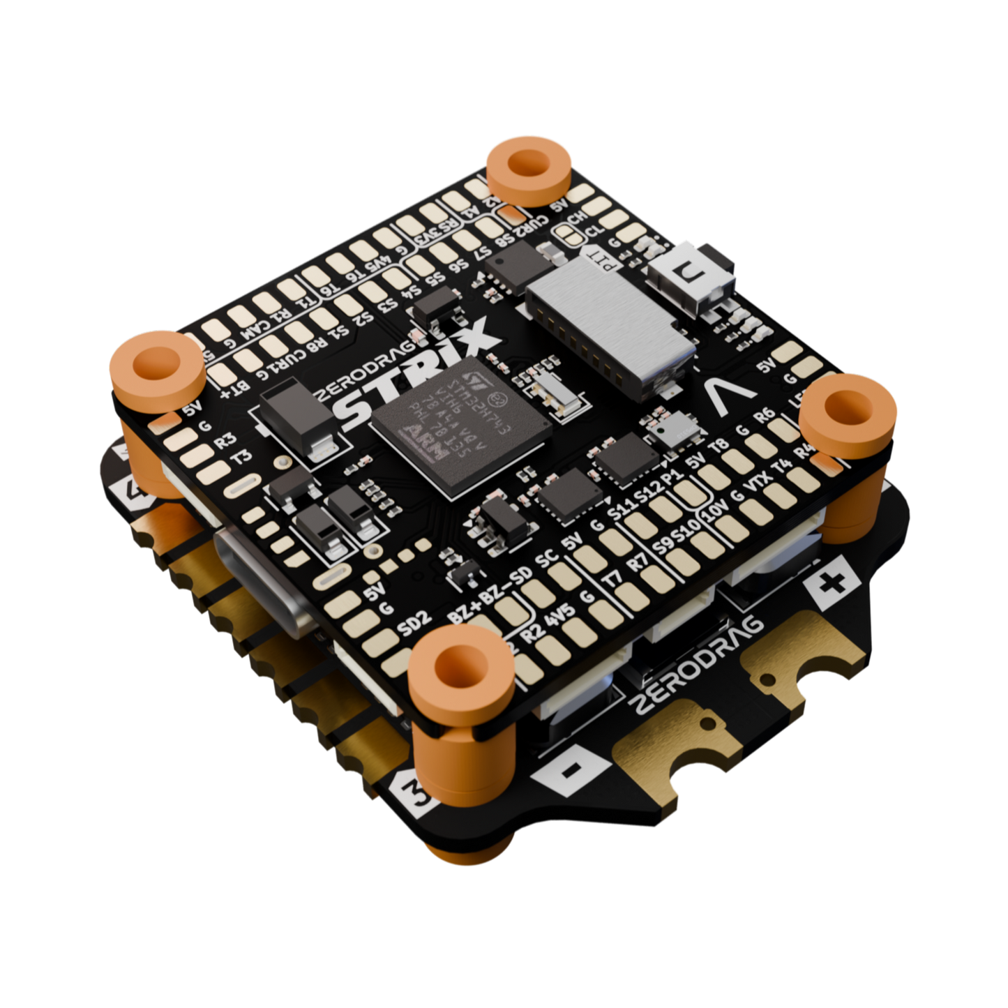 Zerodrag Strix-Boost H7 FPV Stack - with 12-Month Warranty – Made in India