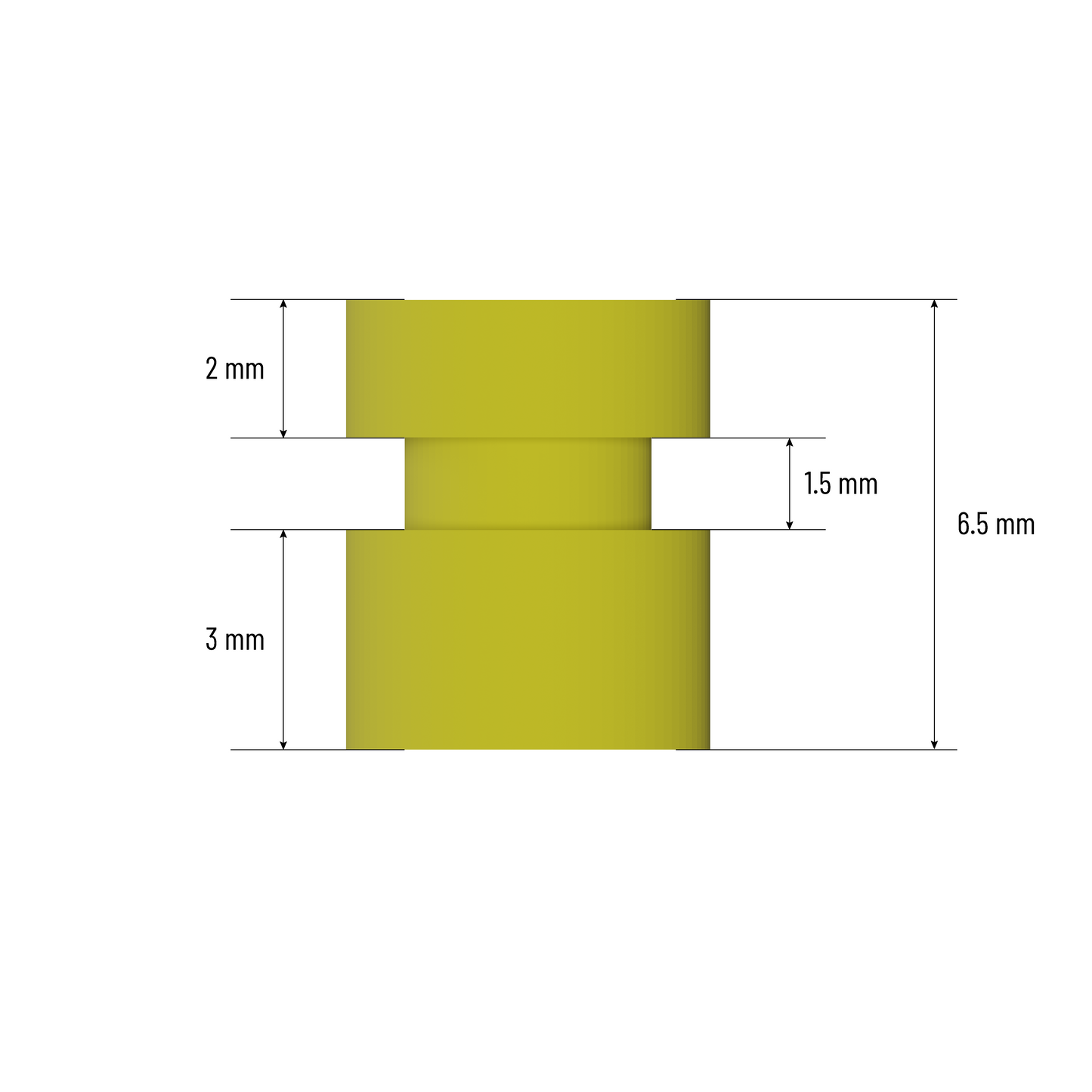M3 Silicone Grommets-6.5mm (Pack of 10)